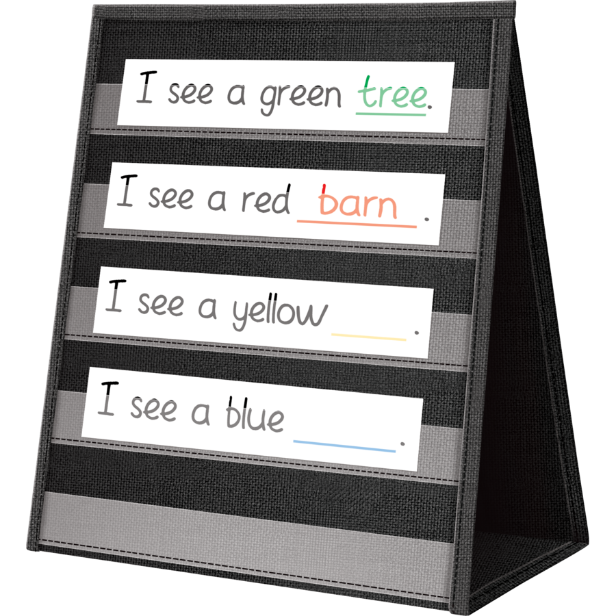 Desktop Pocket Chart McGregor's Teacher Supplies