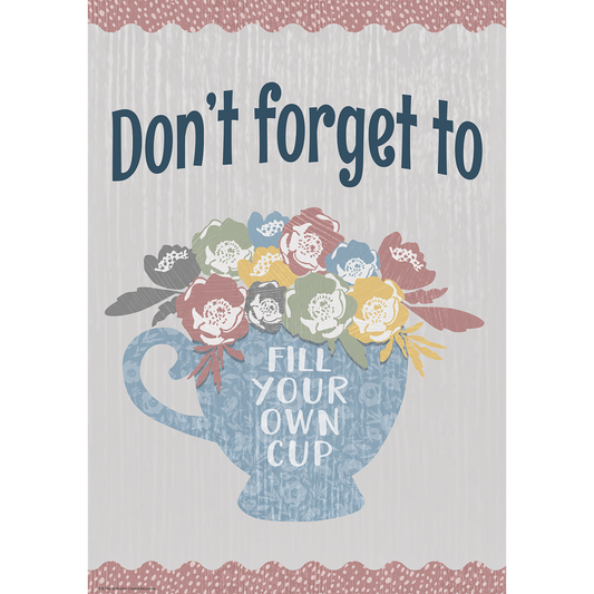 Fill Your Own Cup Poster