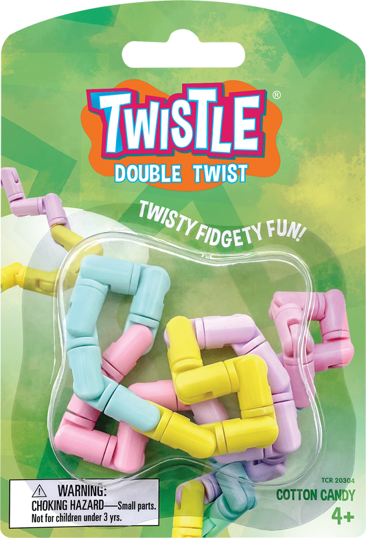 Twistle® Double Twist Cotton Candy