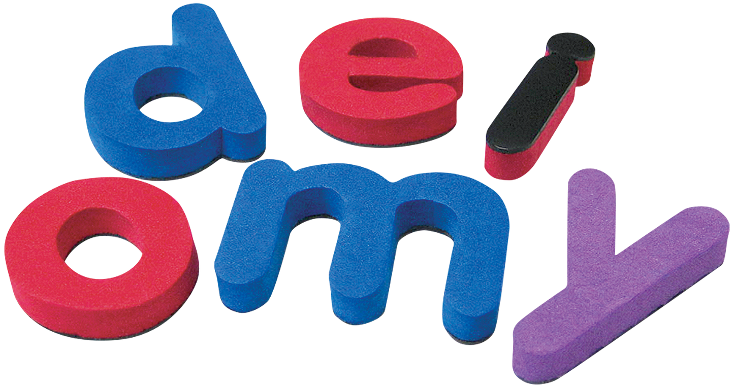 Magnetic Foam: Small Lowercase Letters