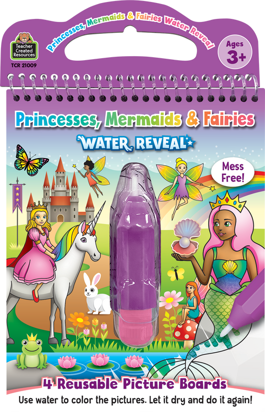 Princesses, Mermaids & Fairies Water Reveal