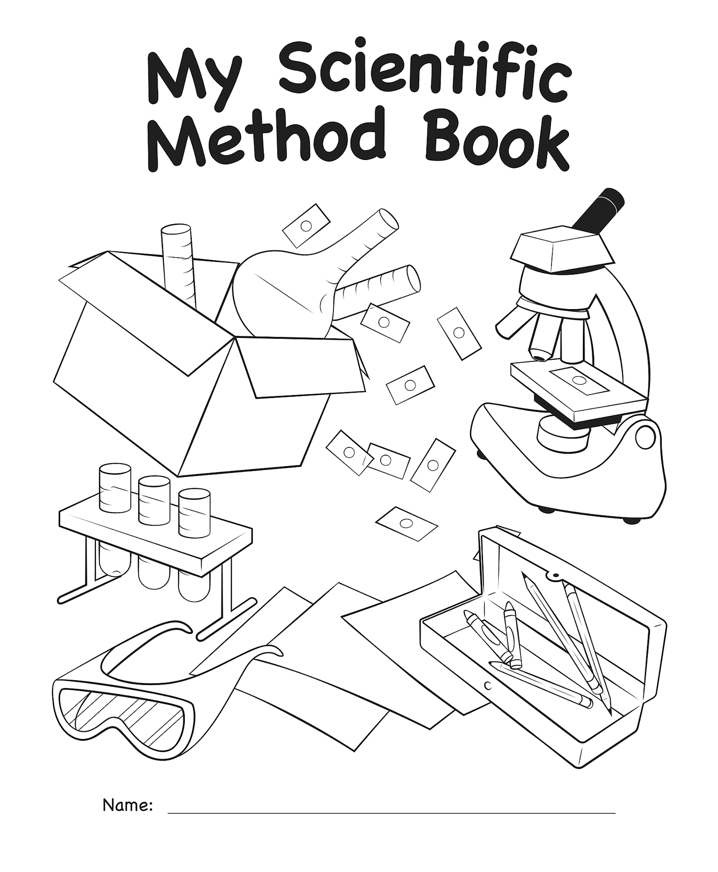 My Own Books™: My Scientific Method Book
