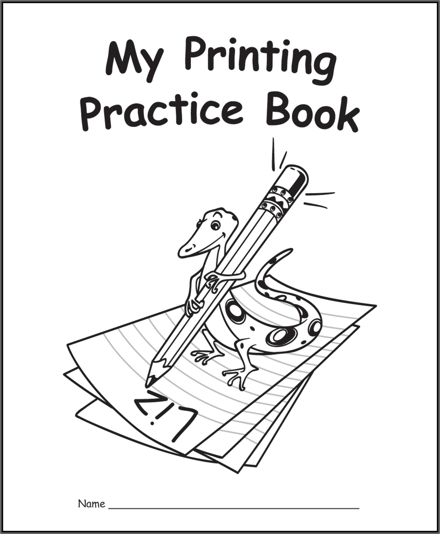My Own Books: My Printing Practice Book