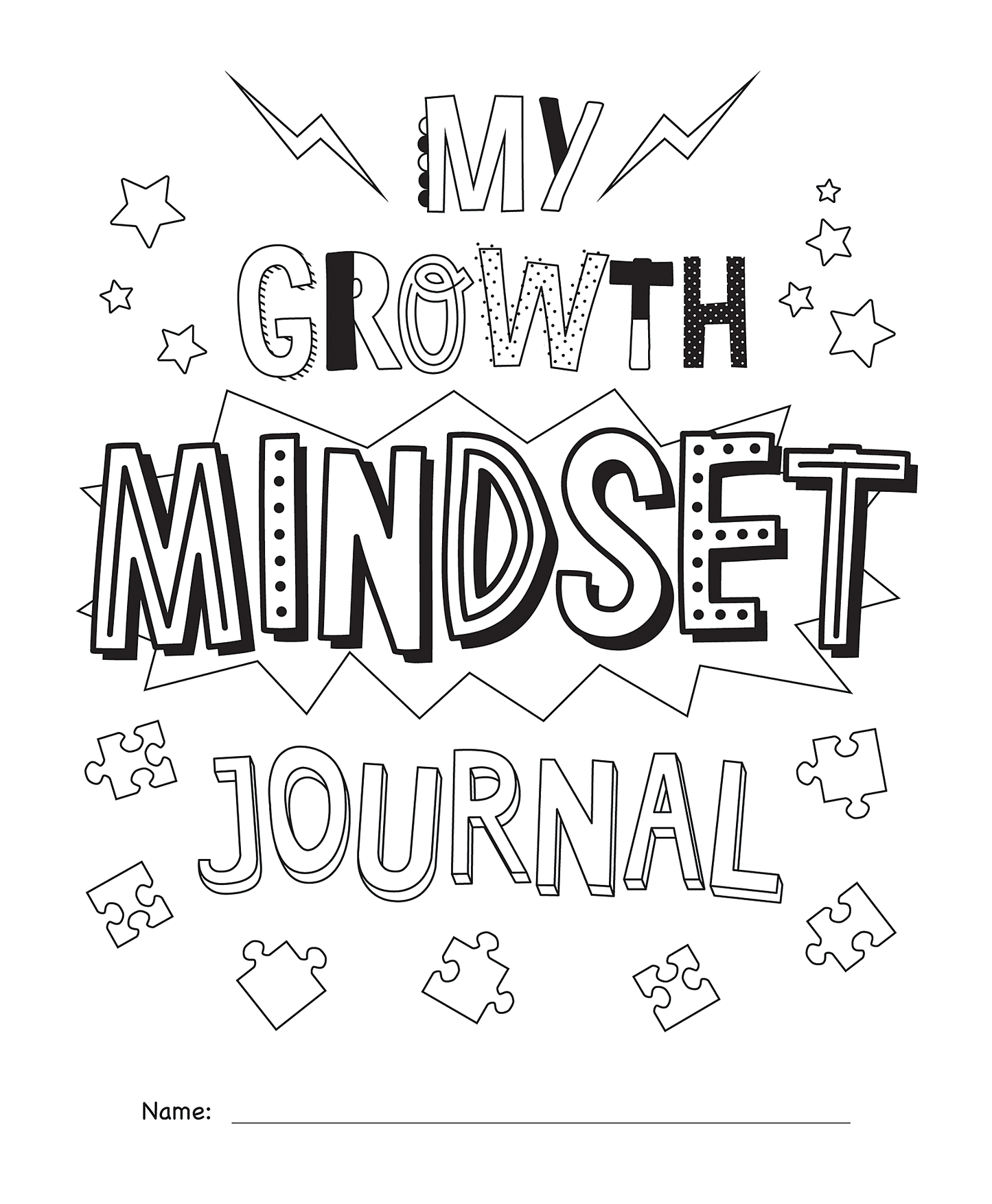 My Own Books: My Growth Mindset Journal
