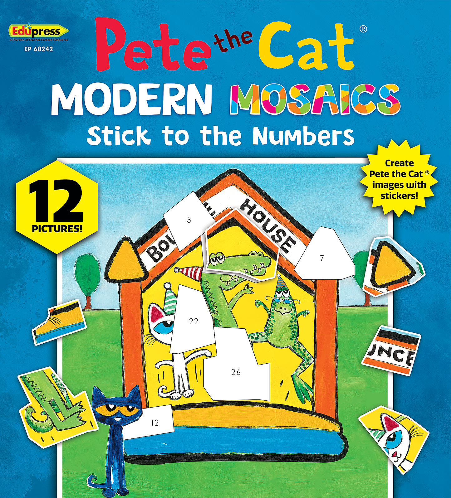 Pete the Cat® Modern Mosaics Stick to the Numbers