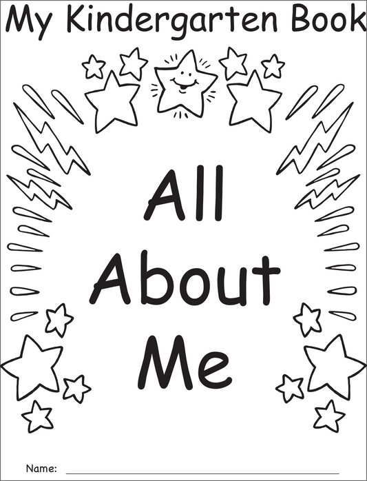 My Own Books: My Kindergarten Book All About Me