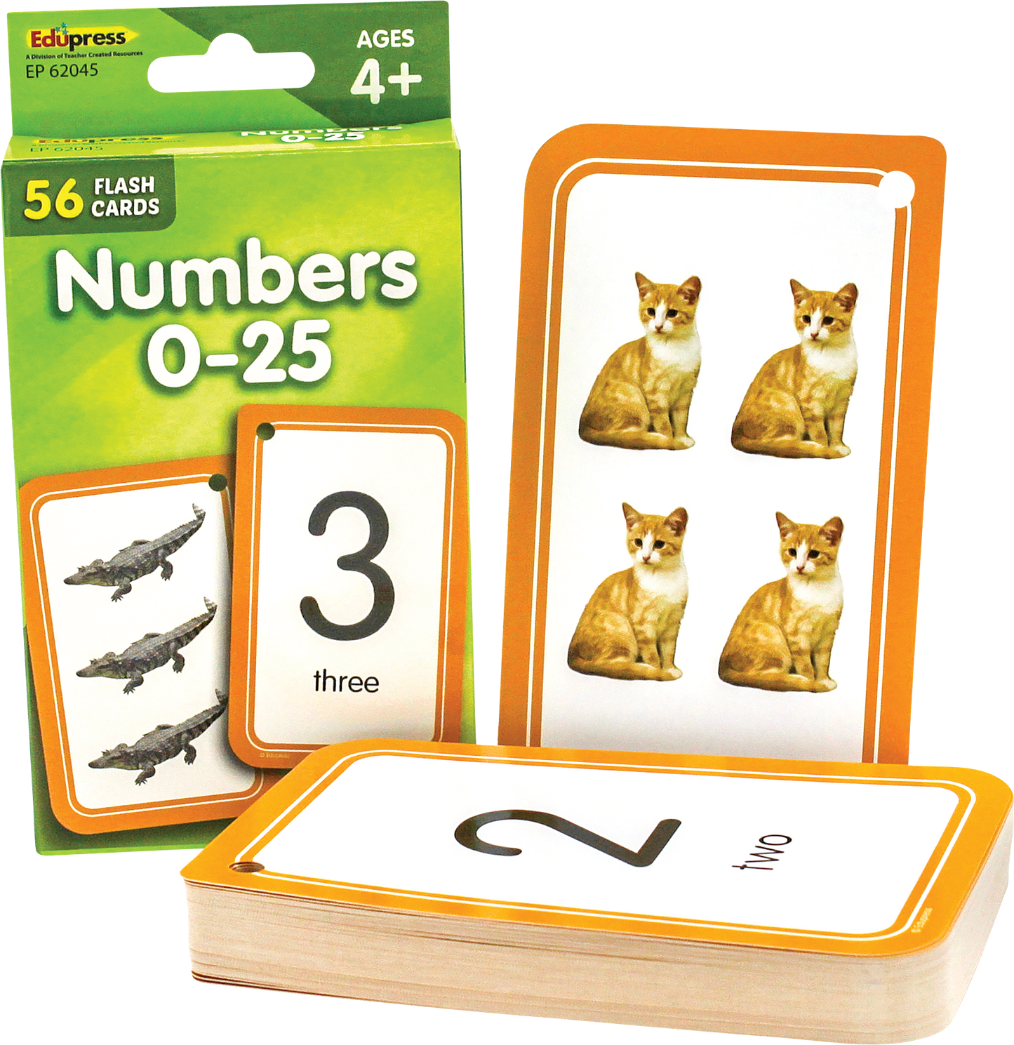 Numbers 0-25 Flash Cards