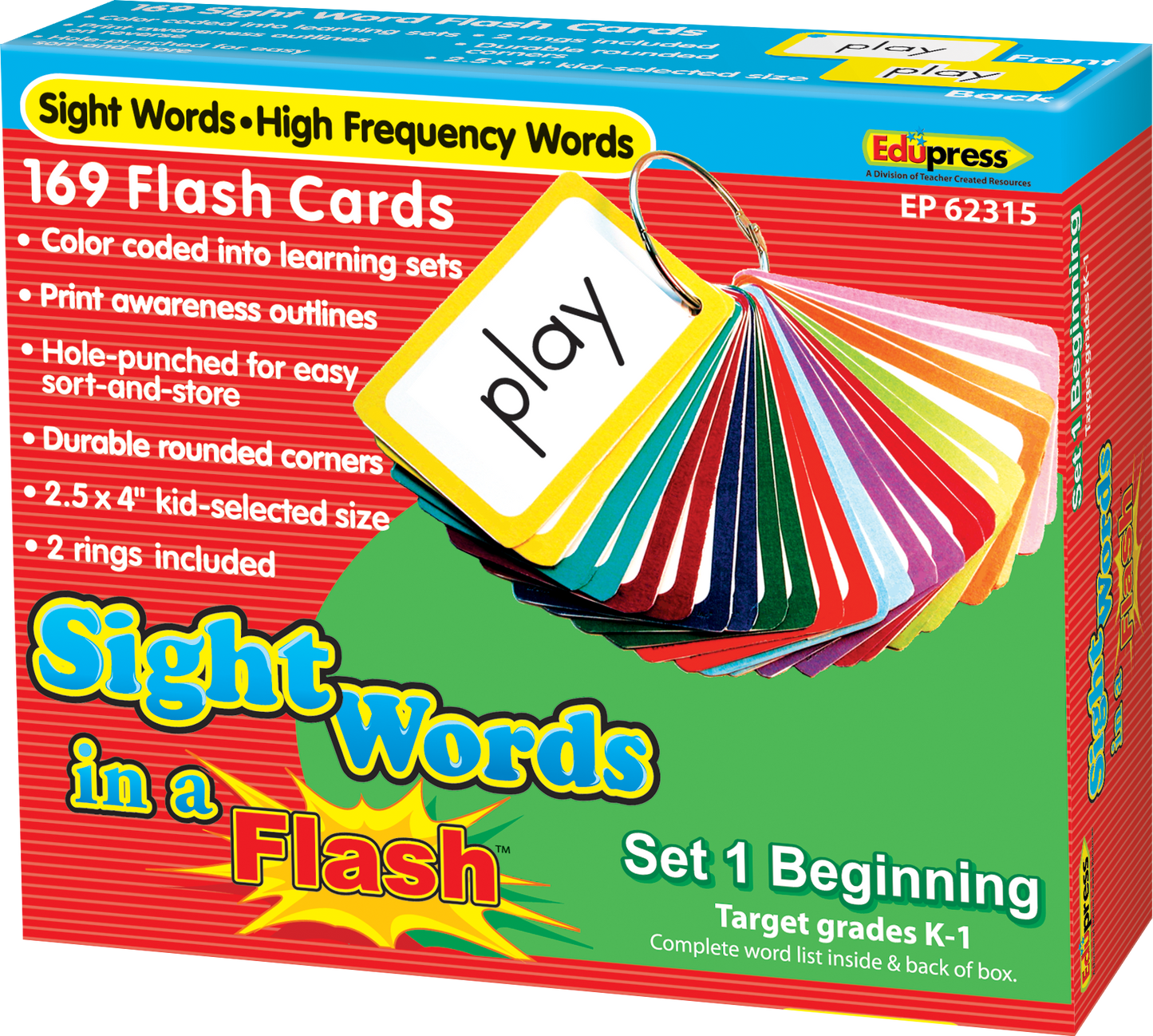 Sight Words in a Flash™ Cards (Gr. K–1)