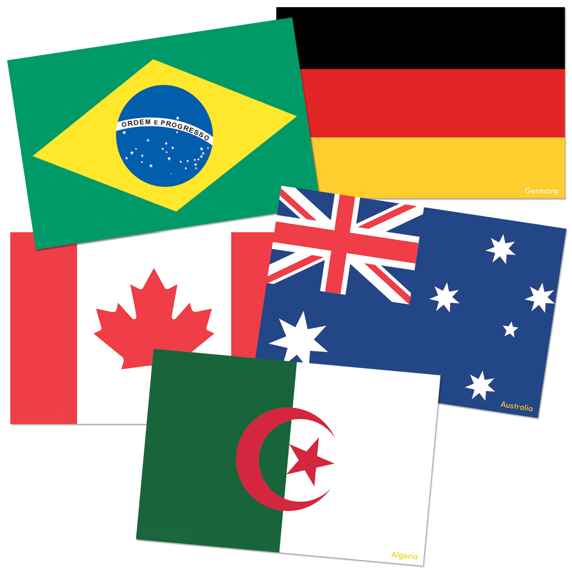 International Flags Accents McGregor's Teacher Supplies