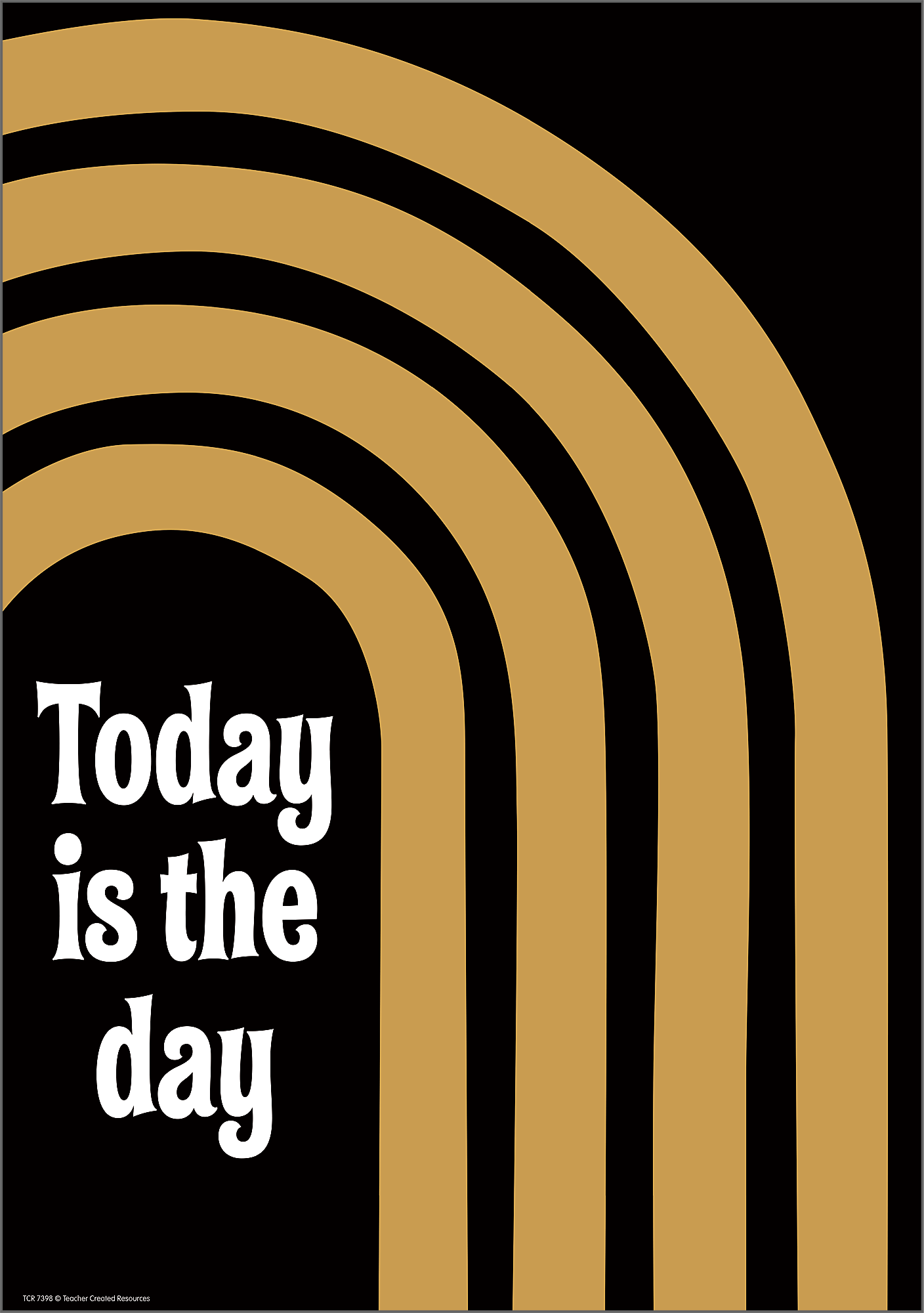 Today is the Day Positive Poster