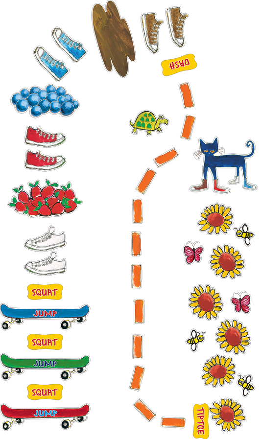 Pete the Cat® My Groovy Shoes Sensory Path