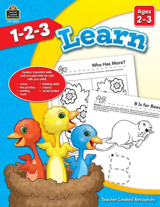 1-2-3 Learn (Ages 2–3)