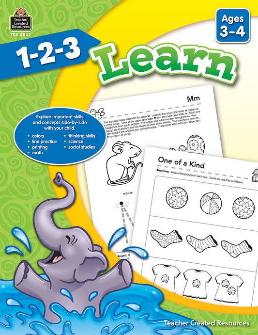 1-2-3 Learn (Ages 3–4)