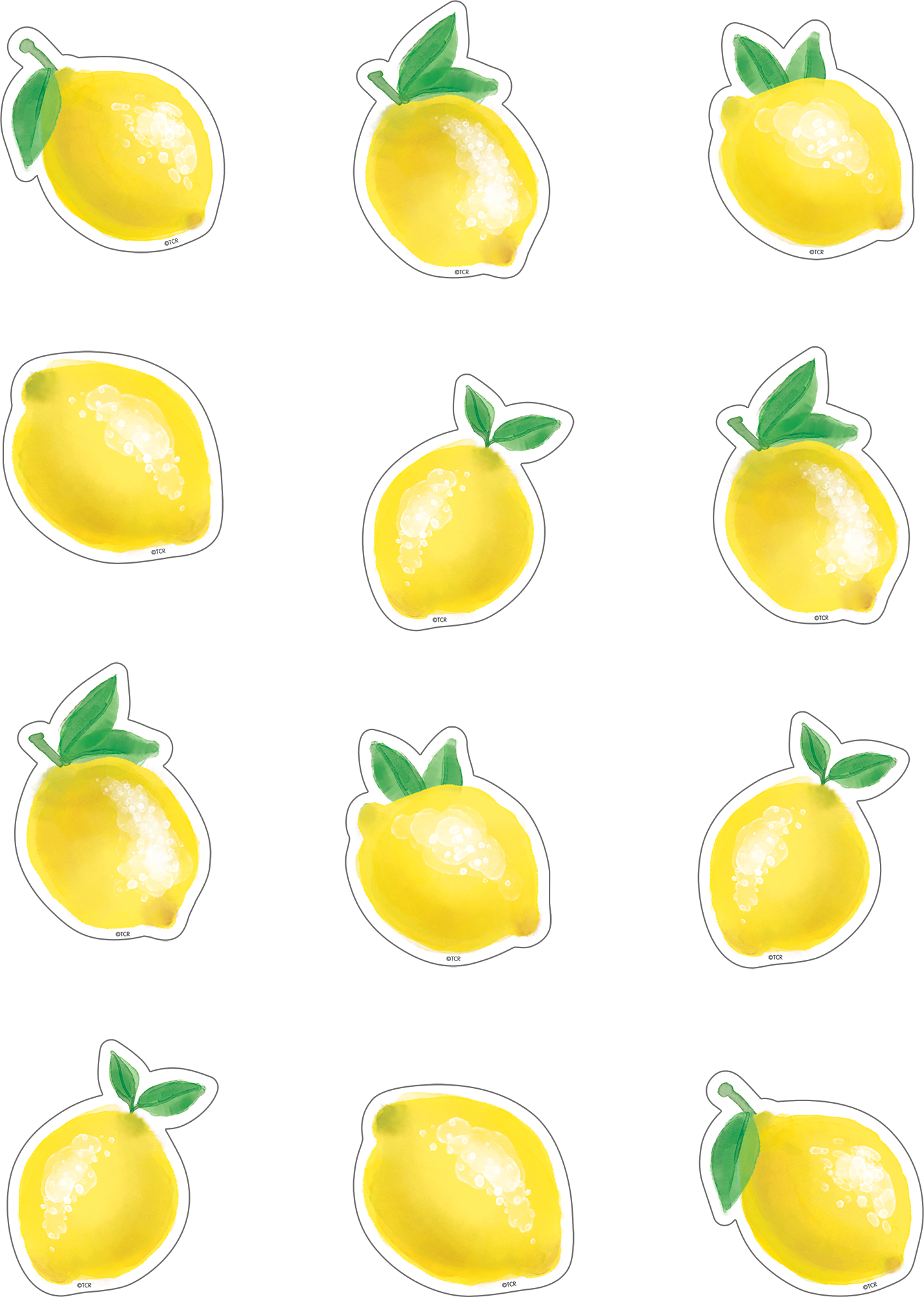 Lemon Zest Mini Accents