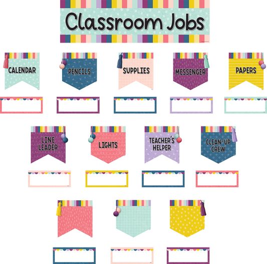 Oh Happy Day Classroom Jobs Mini Bulletin Board