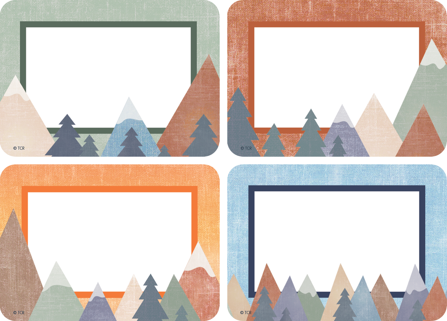 Moving Mountains Name Tags/Labels - Multi-Pack