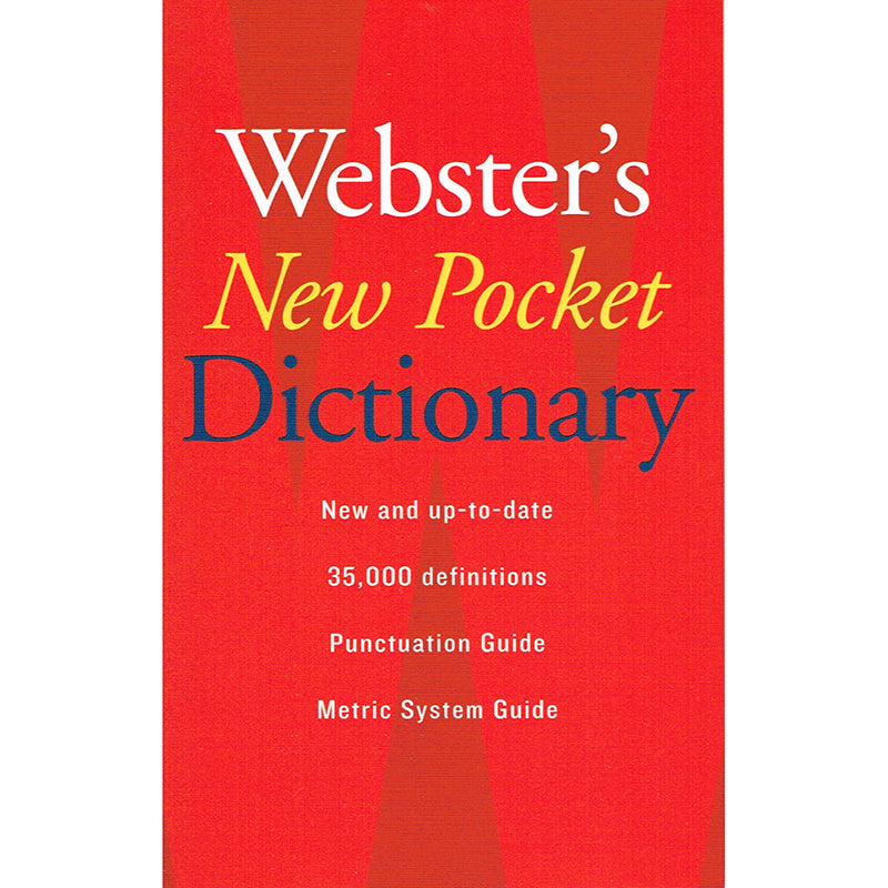 WEBSTERS NEW POCKET DICTIONARY
