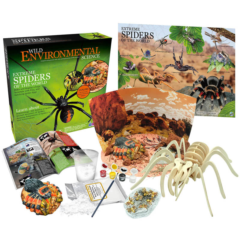 EXTREME SCIENCE KIT SPIDERS OF THE