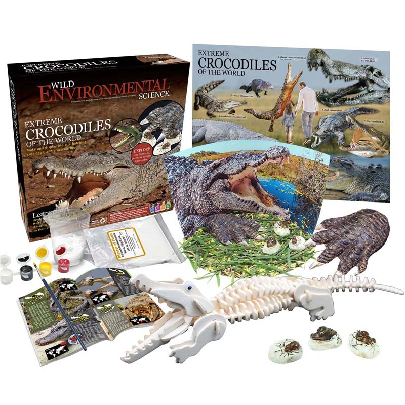 EXTRME SCIENCE KIT CROCODLES OF THE