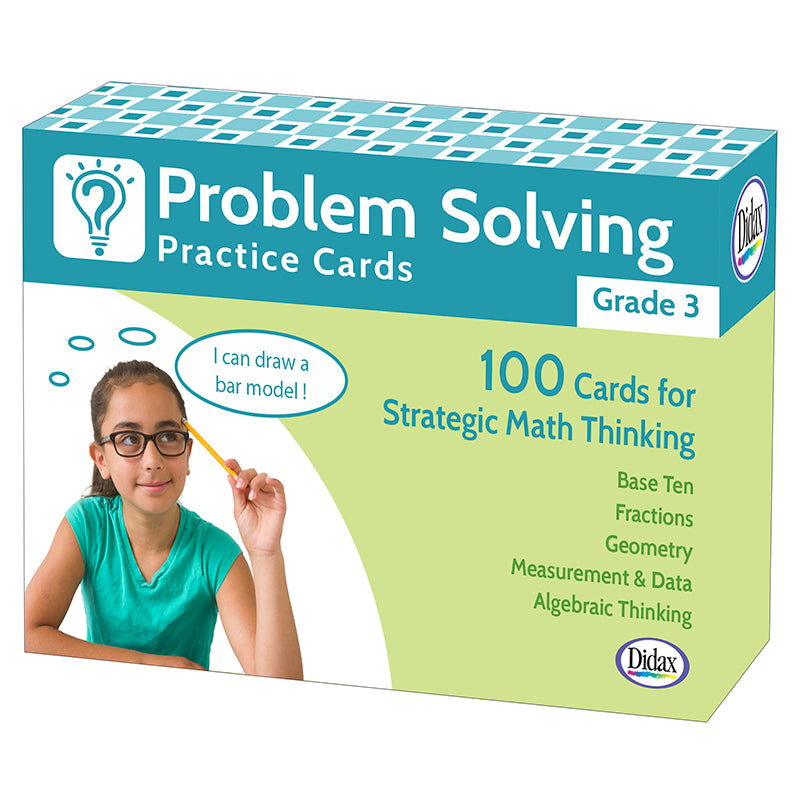PROBLEM SOLVING PRACTICE CARDS GR 3