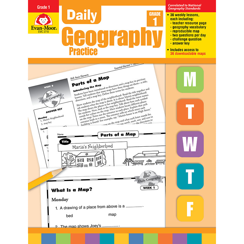 DAILY GEOGRAPHY PRACTICE GR 1