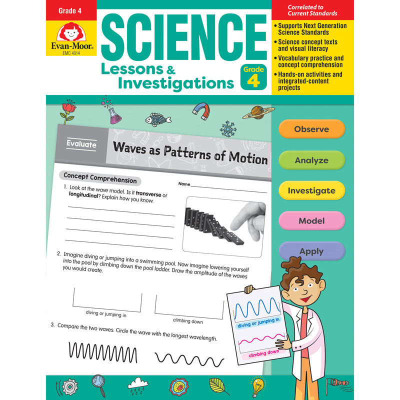 SCIENCE LSSNS & INVESTIGATIONS GR 4