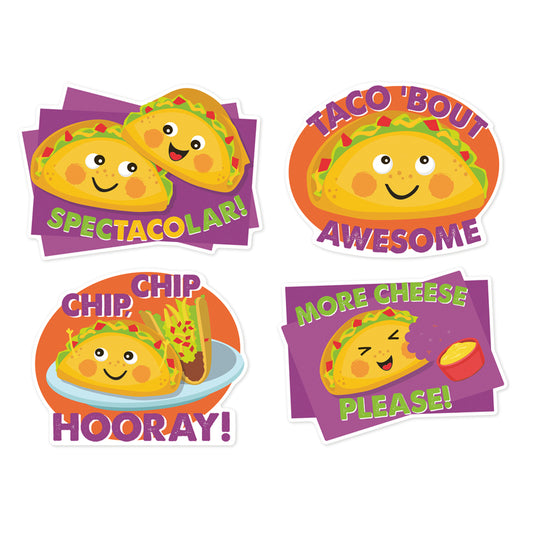 Fun and colorful Eureka Jumbo Scented Stickers with a long-lasting smell are the perfect reward for recognizing student's individual achievements.  

Includes 12 scented self-adhesive stickers per pack. Each sheet is perforated so stickers can be handed out individually (2 stickers per sheet). Individual sticker size may vary but all measure approximately 3" 