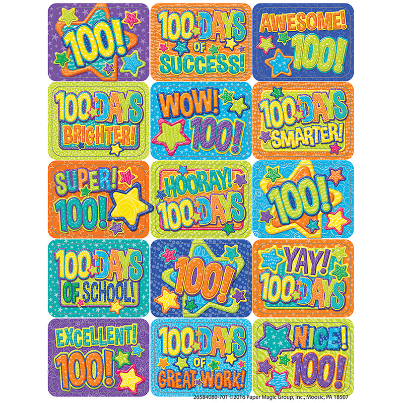 Motivate students to do their best with words of encouragement printed on bright and colorful Eureka Success Stickers.                                                                                                                                                        120 self-adhesive stickers. Individual sticker measures 1 3/8" x 1".