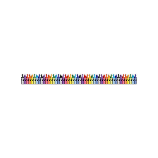 Use Eureka School Extra Wide Deco Trim® to add a finishing border to your displays, windows, doorways or chalkboards. Vibrant colors plus a variety of styles and themes can add creativity to displays, windows, chalkboards and more.

12 strips per package each measure 3 1/4" x 12" for a total of 37 feet!