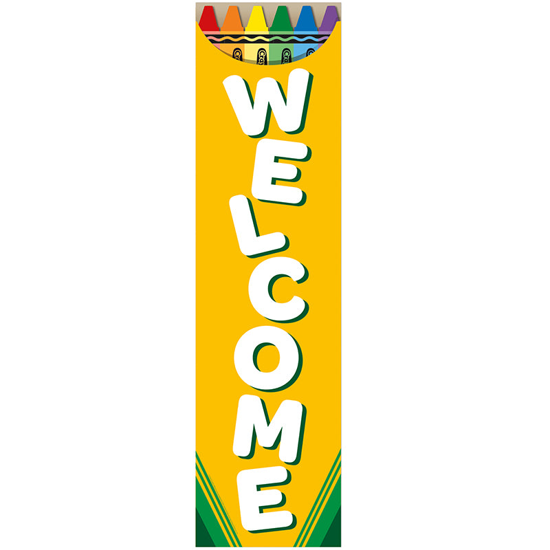 Encourage your students with colorful Eureka Banners that inspire creativity and brilliance for any room, wall, door or bulletin board. Banner measures 12" x 45".