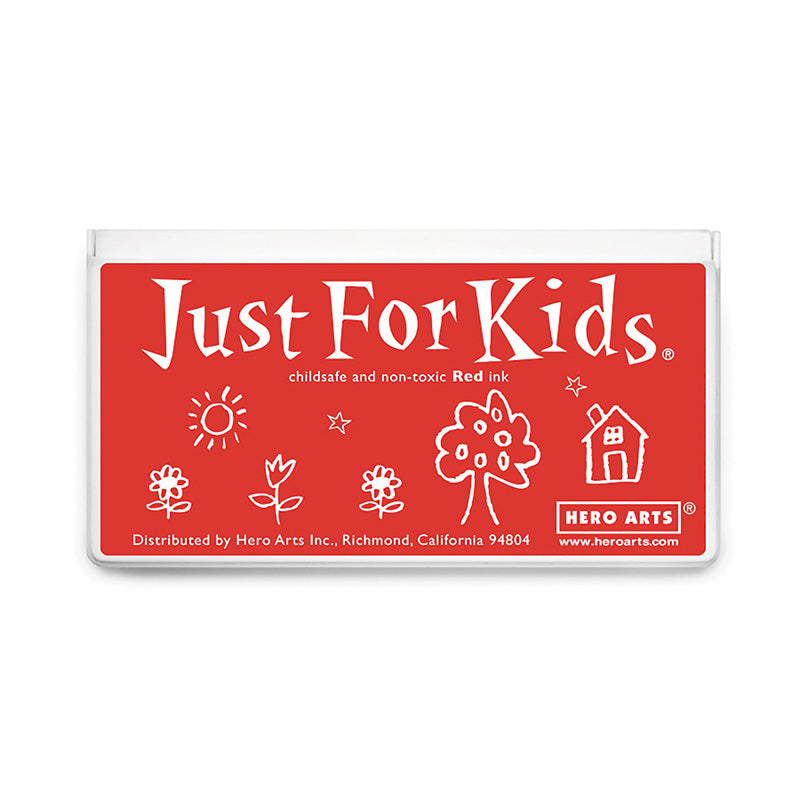 JUMBO JUST FOR KIDS STAMP PAD RED