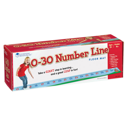 0-30 NUMBER LINE FLOOR MAT