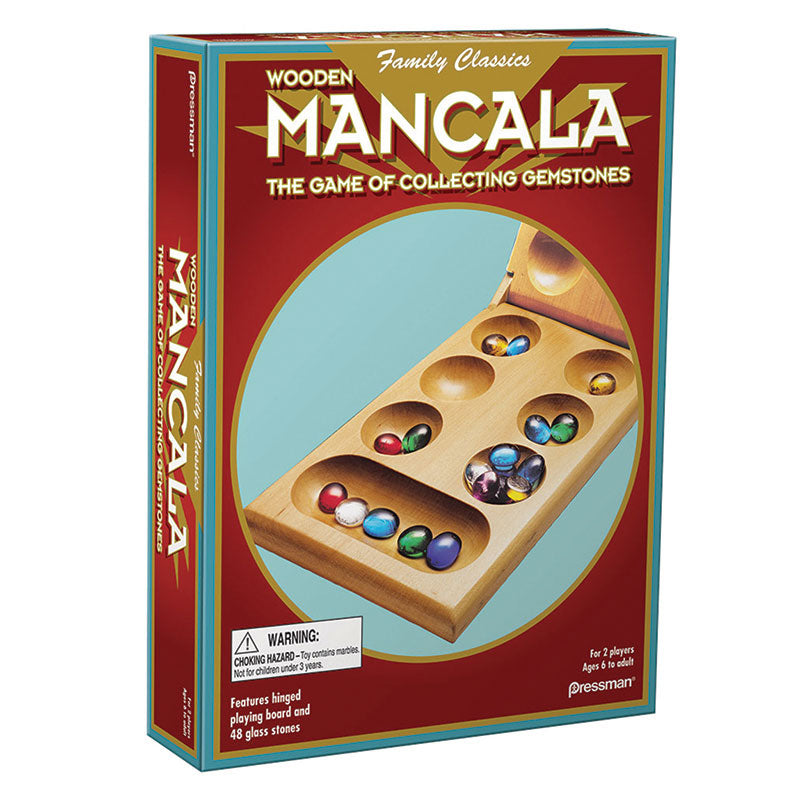 MANCALA AGES 6 TO ADULT 2 PLAYERS