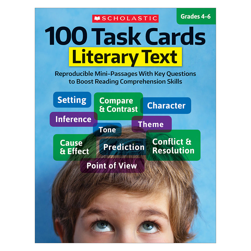 100 TASK CARDS LITERARY TEXT