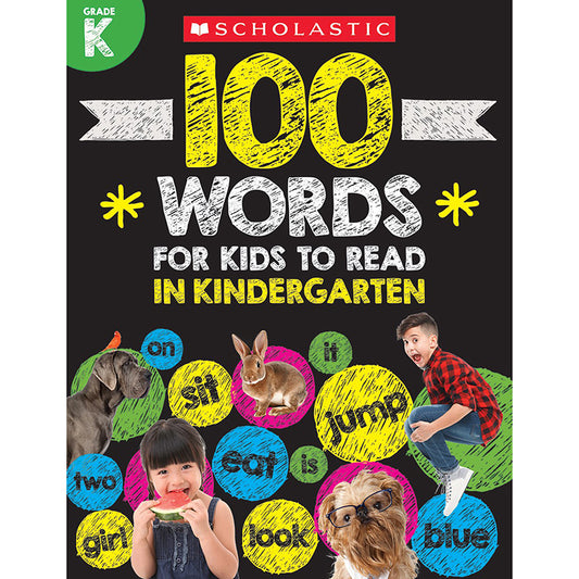 100 WORDS FOR KIDS TO READ IN GR K