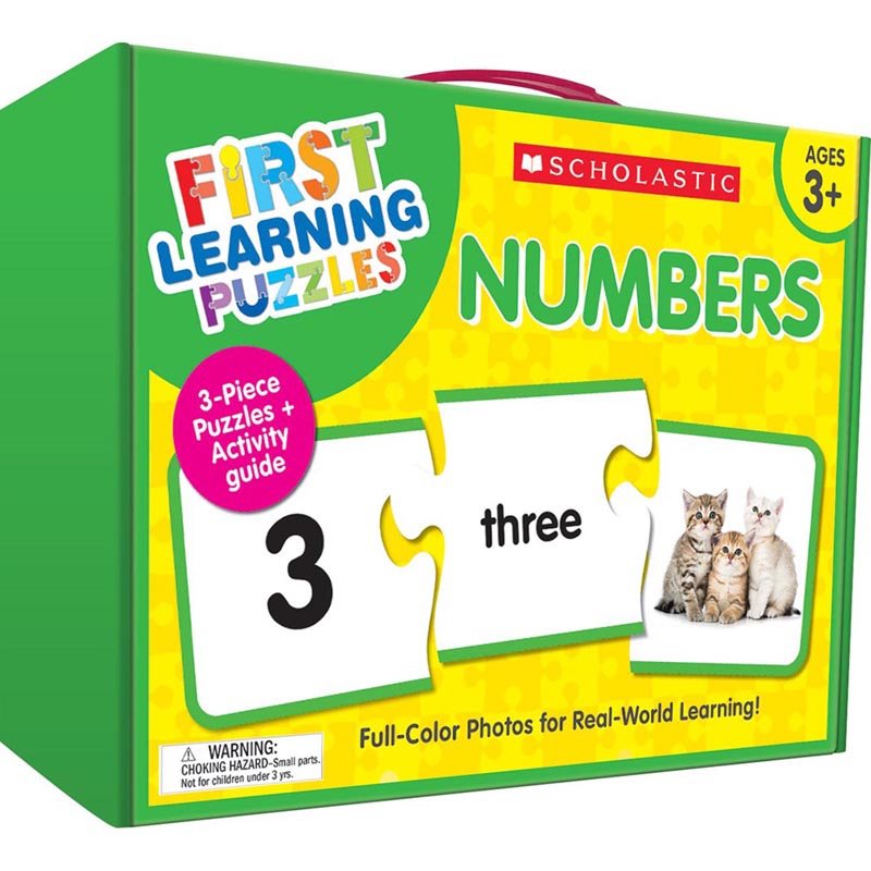 FIRST LEARNING PUZZLES NUMBERS