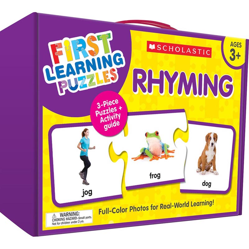 FIRST LEARNING PUZZLES RHYMING