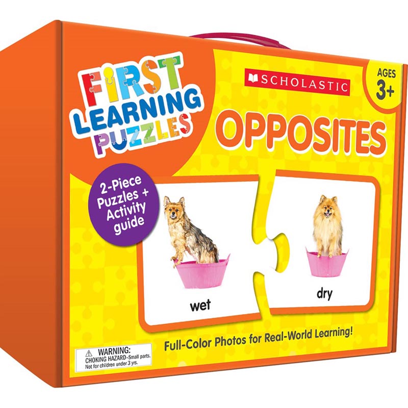 FIRST LEARNING PUZZLES OPPOSITES